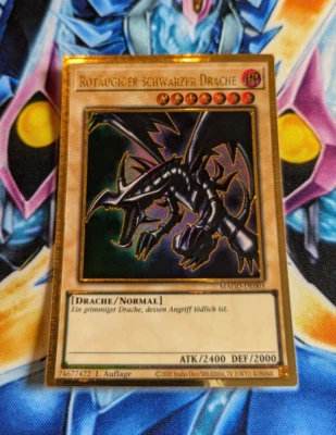 Yu-Gi-Oh! Rotäugiger schwarzer Drache MAGO-DE003 GOLD Rare! Deutsch! 1.Auflage! - Bild 1 von 3