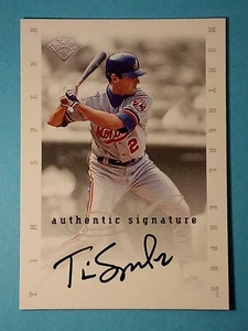 1996 Leaf Signature Series Extended AUTO Tim Spehr Montreal Expos ⚾ - Picture 1 of 2