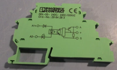 Phoenix Contact DEK-OE-24DC/24DC/100KHz Solid State terminal Block 29 64 28 3 - Image 1 of 3
