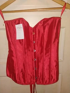 New with tags Daisy Corsets Sexy Red Adult Size Large - Picture 1 of 4