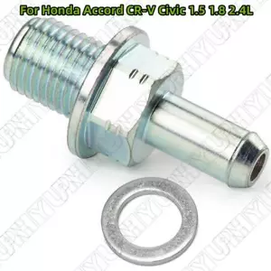 PCV Valve With Washer 17130-PND-A01 For Honda Accord CR-V Civic Fit Hatchback - Picture 1 of 10