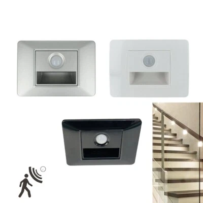 Faretto segnapasso led per cassetta 503 con sensore movimento luce 6500k Fredda - Immagine 1 di 3