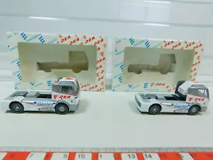 AV157-0, 5 #2x wiking H0 1:87 Race Truck Mercedes / MB Eberspächer / Dea, Mint+ - Picture 1 of 3