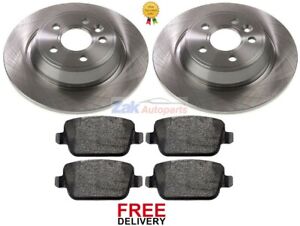 5339 REAR BRAKE DISCS AND PADS FOR FORD KUGA 2.0 TDCI 6/2008
