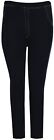 Legging Blue Black Faux Jeggings Knitted Stretch Girls Womens One Size 6-12