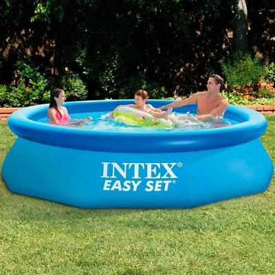 Intex Swimming Pool 147 244 305 366 o. Bestway Poolabdeckung Abdeckplane Leiter - Bild 1 von 4