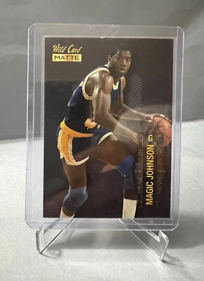 MAGIC JOHNSON 2022 WILD CARD #MB-53 NBA TRADING CARDS - Imagen 1 de 2