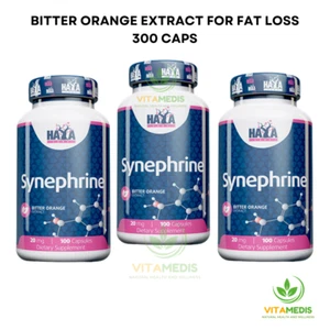 3X SYNEPHRINE 98%, 20mg 100 caps HAYA , Bitter Orange Extract For Fat Loss - Picture 1 of 6