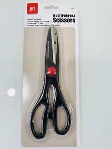 HFT - MEHRZWECKSCHERE EDELSTAHL SCHWERLASTKLINGEN - PVC GRIFFE ~ NEU ~ 🙂 - Bild 1 von 3