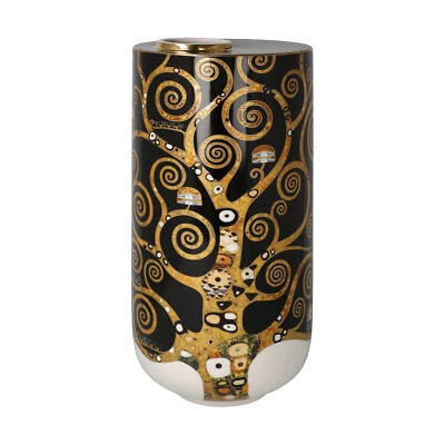 Goebel Porzellan Vase Der Lebensbaum H: 25,5 cm Gustav Klimt - Bild 1 von 4