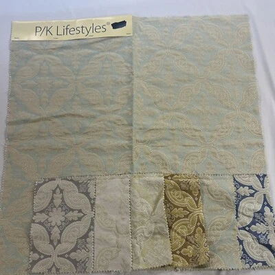 P/K Lifestyles Upholstery Samples 1 Large 26” x 26”. 6 Small 8.5” x 6” Mixed Col - Image 1 of 4