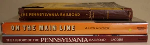 LOT OF 3 PENNSYLVANIA RAILROAD HC BOOKS w/ DJ - EDWIN P ALEXANDER TIMOTHY JACOBS - Picture 1 of 6