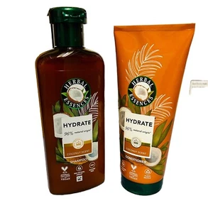 HERBAL ESSENCES HYDRATE COCONUT SCENT SHAMPOO & CONDITIONER *NEW* - Picture 1 of 5