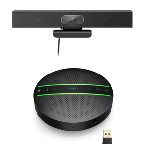 Professional HD 1080p Webcam & PT-EB USB/ Bluetooth Speakerphone Bundle - Picture 1 of 23