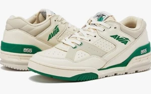 GENUINE AVIA SIZE 14 OFF-WHITE GREEN MENS HIGH PERFORMANCE BASKETBALL SHOE NEW - Picture 1 of 25