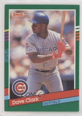 1991 Donruss Dave Clark (No Designs on Right Border) #616 - Image 1 of 2