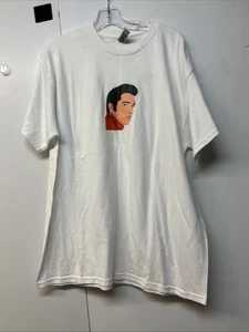 Elvis T-Shirt Large White Graphic  - Bild 1 von 4