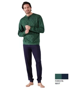 Pigiama uomo in jersey di cotone caldo Paul Martin 54429 - Picture 1 of 2