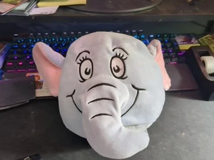 Aurora Dr. Seuss Horton Hears A Who Elephant Ball Plush Pillow Mallow Blue 6.5” - Picture 1 of 9