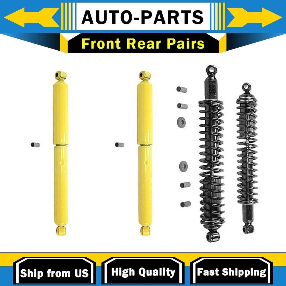 Juego de 4 amortiguadores delanteros traseros Monroe para 1961-1962, International, C120-Z017 Foto 1 de 4