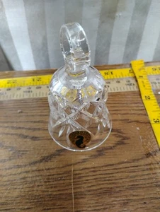 Waterford Crystal Baby Bell Ring Ring Figurine Paperweight Clear Glass New - Picture 1 of 3