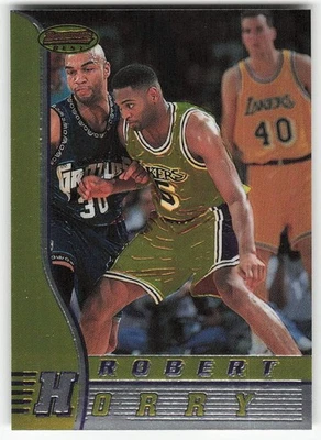 1996-97 Bowman's Best #20 Robert Horry BASKETBALL Los Angeles Lakers - Image 1 of 2