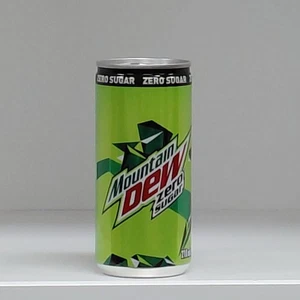 Mountain Dew Zero Sugar Can Empty 210ml. - Picture 1 of 4