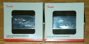 Fender® CuNiFe Wide Range Humbucker Tele Pickup Set~Bridge & Neck~USA~Brand New - Picture 1 of 7