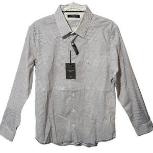 Level Ten Shirt Mens Large Stretch Career Office Casual New - Picture 1 of 8