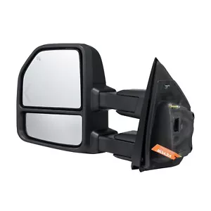 Towing Mirrors Fit 2015-2018 Ford F150 Manual Controlling Telescoping Folding - Picture 1 of 11