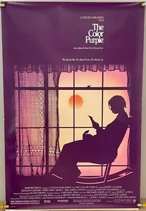 POSTER FILM ORIGINALE A UN FOGLIO ROTOLATO IL COLORE VIOLA WHOOPI GOLDBERG (1985) - Foto 1 di 1
