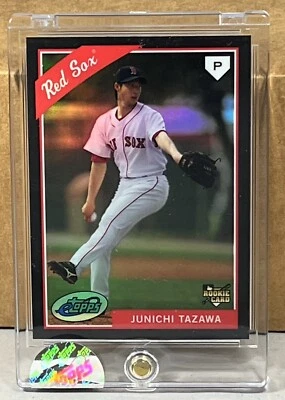 2009 ETOPPS In Hand JUNICHI TAZAWA BOSTON RED SOX ROOKIE 664/749 - Image 1 of 2