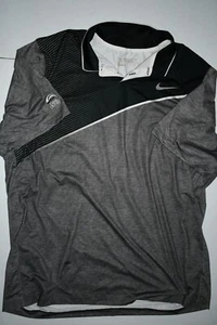 Men's Nike XXL Polo Collared Dress Shirt (Black/Grey) Nike Golf - Picture 1 of 5
