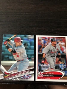 2012 Topps Yadier Molina #US273 Baseball Card 2017 Opening Day #48 - Picture 1 of 3