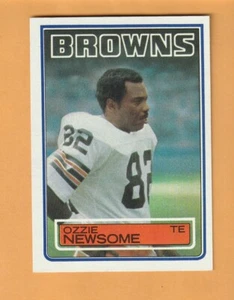 Ozzie Newsome Cleveland Browns 1983 Topps #254 HOF Alabama Crimson Tide 7U - Picture 1 of 2