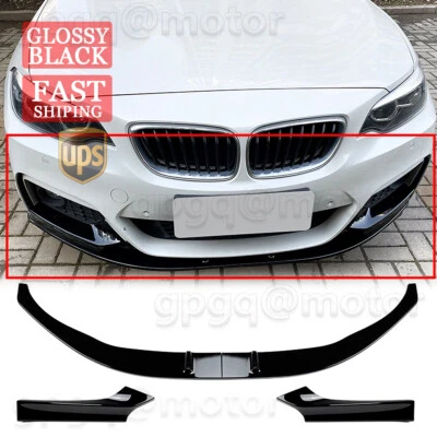 Parachoques delantero estilo rendimiento 14-2021 para BMW F22 serie 2 M Sport Foto 1 de 4