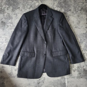 Blazer Daks London Gris Para Hombres 40S Regular Lana Pura Traje Chaqueta C - Imagen 1 de 13