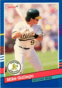 1991 Donruss - Mike Gallego #158 - Picture 1 of 2