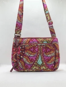 Vera Bradley Little Hipster Crossbody Purse Resort Medallion NWOT Retire Pattern - Picture 1 of 15