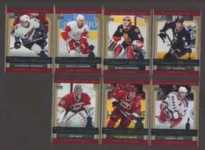 2006-07 Upper Deck Series 1 NHL Award Winners Insert Set (7)