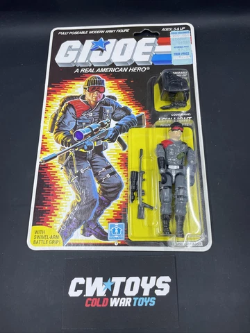 1986 GI Joe Lowlight MOC 34 Back Cover