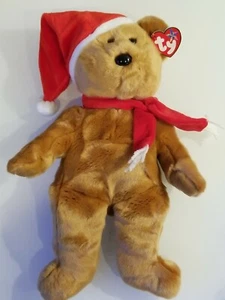 Ty Beanie Baby Holiday Teddy Bear 14"  Plush - Picture 1 of 2