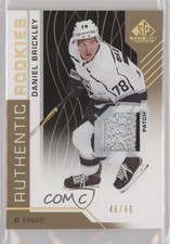 2018 SP Game Used Gold Spectrum Premium Material /49 Daniel Brickley Rookie RC