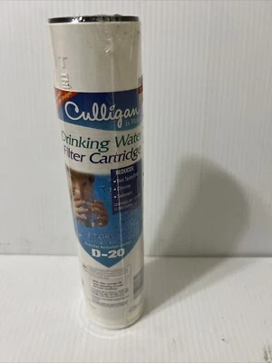 NEW Culligan D-20 Drinking Water Filter Cartridge FACTORY SEALED Free Shipping - Image 1 of 2
