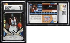 2010-11 Panini Limited Spotlight Gold /49 James Harden #80 CSG 8