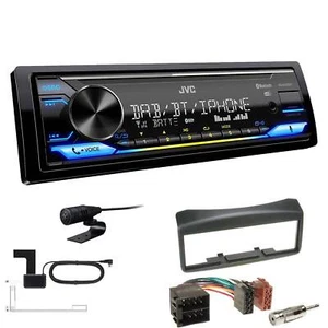 JVC KD-X472DBT Media Autoradio Bluetooth DAB+ Alexa für Fiat Multipla 2006-2010 - Bild 1 von 6