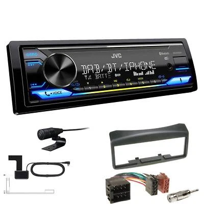 JVC KD-X472DBT Media Autoradio Bluetooth DAB+ Alexa für Fiat Multipla 2006-2010 - Bild 1 von 4