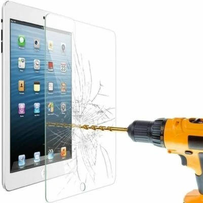 Real Tempered Glass Film Screen Protector For iPad Air Air 2 9.7 Hard Glass  - Image 1 of 4