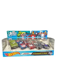 Hot Wheels Marvel Avengers Assemble Avengers 5-Pack New in Box - Picture 1 of 3