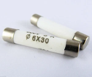 10 Pcs Ceramic Fuse Electric 4A 250V Home Supplies DIY 6x30mm - Picture 1 of 3